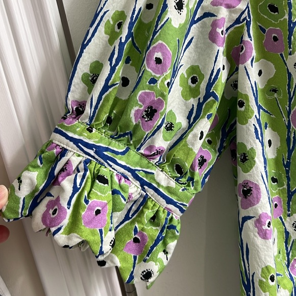 Floral Green Shirt - Picture 3 of 5